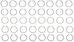 Enginetech M40058 Premium Piston Rings For Select V8 Engines 5/64 3/16". Fixed Price $53.47.