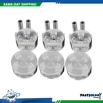 Dnj P455C Std. Complete Piston Set For 98-02 Mazda 626 2.5L V6 Dohc 24V. Fixed Price $170.04.