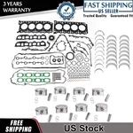Engine Overhaul Rebuild Pistons Bearings Kit For Porsche Cayenne 4.5 V8 M48.00. Fixed Price $181.41.