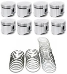 Silvolite Pistons SET/8+CAST Rings For 1972-1980 Plymouth Dodge Chrysler 440 030. Fixed Price $355.93.