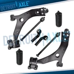 Front Lower Control Arms W/ball Joints Tie Rods Kit For Volvo C30 C70 V50 S40. Fixed Price $122.77.