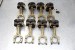 1999-2003 Bmw M62TU 4.4L V8 Engine Piston And Connecting Rod Set Of Oem LM56. Fixed Price $299.99.