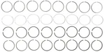 Mahle 41768 Engine Piston Ring Set Select 94-03 Ford Models. Fixed Price $240.99.