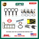 Pistons Set With Engine Rebuild Kit For Mercedes Clk Sprinter OM651 2.2 Diesel. Fixed Price $809.68.