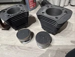 Sportster Evo 1100 Pistons, Rings And Cylinders. Fixed Price $250.00.