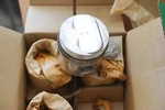 Fiat 127 Diesel Fiorino Uno Panda Pistons Set With Rings Pins 76MM Std Kolben. Fixed Price $140.25.