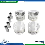 Dnj P217 Std. Complete Piston Set For 94-00 Honda Civic Del Sol 1.6L Dohc. Fixed Price $94.99.