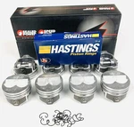 Speed Pro Hypereutectic 11.8CC Dome Pistons SET/8+CAST Rings Chevy 350 12:1 .060. Fixed Price $279.84.