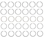 Enginetech Piston Ring Set For .040IN 1.00MM Oversize. Fixed Price $73.99.