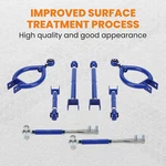 Adjustable Front Tension Rod Rear Camber Toe Traction Arms For Nissan 240SX S13. Fixed Price $151.99.