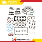 Full Gasket Set Pistons Bearings Fit 91-98 Mazda Ford 1.8 Dohc Bp. Fixed Price $249.95.