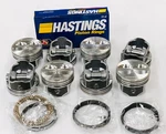 Pistons And Moly Rings Combo Kit Compatible With Chevrolet Sbc 350 5.7L. Fixed Price $315.65.
