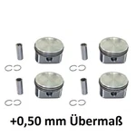 Oversized Piston Set +0.50 For Audi Seat 1.8 06A107065BQ / 06A107065AB. Fixed Price $361.86.