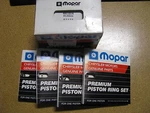 Mopar Piston Ring Set Part # 4411974 Nsn: 2805-01-195-0370. Fixed Price $40.00.