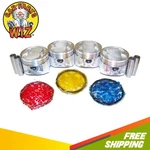 Engine Pistons And Rings Fits 85-87 Toyota Corolla MR2 1.6L Dohc 4AGEC 4AGELC. Fixed Price $95.24.