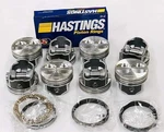 Speed Pro Hypereutectic Flat Top PISTONS/8+MOLY Rings Ford Sb 289 302 9.0:1 Std. Fixed Price $271.22.