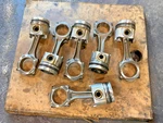 Set Of Caterpillar 3406B Diesel Engine Connecting Rod & Piston 8N1727 Oem. Fixed Price $765.00.
