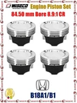 Wiseco 84.50 Mm Bore 8.9:1 Cr Engine Piston Set For Honda B18A1 / Integra. Fixed Price $732.99.
