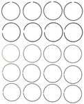 Engine Piston Ring Set Mahle 41457CP. Fixed Price $47.86.