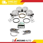 Pistons Main Rod Bearings Fit 02-06 Acura Rsx Honda Civic 2.0L K20A3. Fixed Price $299.95.