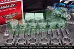 Cp Pistons Manley Rods Skyline R32 R33 R34 RB25DET 8.5:1 86MM. Fixed Price $1953.07.
