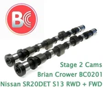 Brian Crower BC0201 264 Stage Cams For Nissan SR20DET S13 Rwd + Fwd Hydraulic. Fixed Price $518.00.