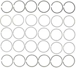 Engine Piston Ring Set Mahle 42239CP. Fixed Price $69.01.