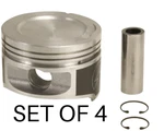Set Of 4 Sealed Power 12886CP .50MM Cast Piston. Fixed Price $128.68.