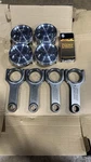 Je Pistons Manley H Tuff Rods Fits Subaru Wrx Sti EJ255 EJ257 99.5MM 9.5:1 Cr. Fixed Price $1500.00.