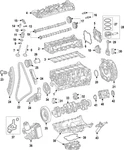 Genuine Mercedes-benz Piston 256-030-20-00. Fixed Price $313.92.