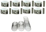 Speed Pro Forged Flat Top Pistons SET/8+CAST Rings Oldsmobile/olds 350 W31 .030. Fixed Price $529.44.