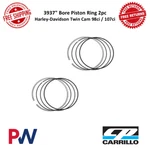 Cp-carrillo 3937" Bore Piston Ring 2PC For Harley-davidson Twin Cam 98CI / 107CI. Fixed Price $93.97.