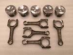 Oem Audi RS3 RSQ3 Ttrs Cupra 2.5L Pistons+con.rods New 07K107065AC 07K198401E. Fixed Price $1800.00.