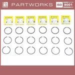 6X Piston For Porsche 2.4 Set 91110394500. Fixed Price $134.80.