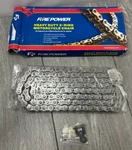 Fire Power 692-5614 Heavyduty X-ring Motorcycle Chain Natural 520 Pitch 114 Link. Fixed Price $62.95.
