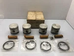 4X Piston With Pin & Ring 19740 34030 For TOYOTA18RC Corona Dlx Std Cyl 2.0L. Fixed Price $288.00.