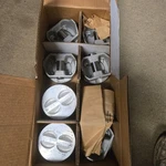 Small Block Chevy 350 Pistons 345NP Standard Bore. Fixed Price $200.00.