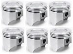 Silvolite Cast Pistons SET/6 Ford 200 250 6-CYLINDER 1963-1983 .030 Bore. Fixed Price $162.36.