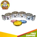 Engine Pistons And Rings Fits 99-01 Honda Cr-v 2.0L Dohc B20Z2. Fixed Price $110.24.