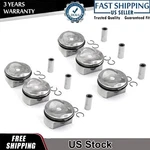 6X 3.2T Pistons & Rings Set Std 85.5MM For Audi A4 A5 B8 A6 C6 Q5 Fsi Cala Calb. Fixed Price $178.59.