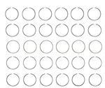 Enginetech Piston Ring Set For 1 .75MM .030IN Oversize. Fixed Price $83.99.