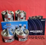84MM High Compression Ycp Pistons + Hastings Rings Honda Acura B20 Full Floating. Fixed Price $259.00.
