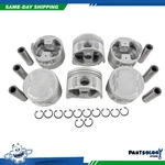 Dnj P630 Std. Complete Piston Set For 90-97 Infiniti Nissan 300ZX 3.0L Dohc. Fixed Price $189.99.