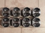 Set Of 8 Pistons With Rings Mahle Original 2243935WR. Fixed Price $375.00.