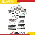 Pistons Main Rod Bearings Fit Chevrolet Tracker Suzuki Vitara Sidekick J18A J20A. Fixed Price $219.95.