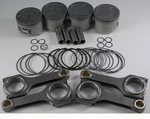 81MM Nippon Racing Scat Jdm Turbo Honda B-series Pistons Kit B18A B18B Ls. Fixed Price $549.95.