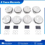 8X Pistons & Rings Set Std 84.51MM For Audi S6 S7 A8 S8 4.0 Tfsi Ceu Cgt Ctg. Fixed Price $338.39.