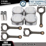 G4KF 2.0T Engine Pistons & Rings Set W/ Con Rods For Hyundai Genesis Coupe Kia. Fixed Price $140.99.