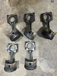 Nissan RB25DET Pistons & Rods = Skyline Stagea Laurel A2010-21U00 / 12100-75T02. Fixed Price $450.00.