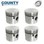 Piston & Ring Set +040" For Triumph Dolomite Herald Spitfire 1965-1980 1.3L 1300. Fixed Price $240.24.